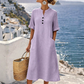 Women's Summer Casual Button Dress