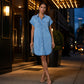 Women's Relaxed Denim Shirt Dress