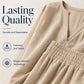Women Casual Cotton Linen Loungewear Set