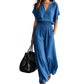 Women Casual Cotton Linen Loungewear Set