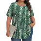 👕Flowy Floral Tunic Tee🏵️
