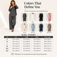 Women's Casual Shirt & Wide Leg Pants Set
