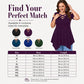 Women's Cold-Shoulder Criss Cross Top