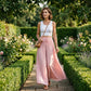 Pleated Wide-Leg Pants with Drawstring Waist