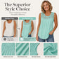 Women’s Sleeveless Lace Pleated Top