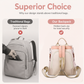 👜✨ Damski plecak z haftem kwiatowym — zabezpieczony przed kradzieżą, wodoodporny, pojemny, dostępny w 3 kolorach 🌸