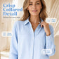 😍👚 Damska koszula w kratkę w stylu retro z długim rękawem – bawełna i len, luźny krój, 10 kolorów, rozmiary XS–5XL☁️