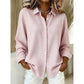 😍👚 Damska koszula w kratkę w stylu retro z długim rękawem – bawełna i len, luźny krój, 10 kolorów, rozmiary XS–5XL☁️
