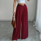 😍✨ Luźne spodnie garniturowe z wysokim stanem — eleganckie, z płynnym drapowaniem, dostępne w 10 kolorach 👖