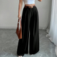 😍✨ Luźne spodnie garniturowe z wysokim stanem — eleganckie, z płynnym drapowaniem, dostępne w 10 kolorach 👖
