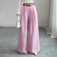 😍✨ Luźne spodnie garniturowe z wysokim stanem — eleganckie, z płynnym drapowaniem, dostępne w 10 kolorach 👖