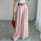😍✨ Luźne spodnie garniturowe z wysokim stanem — eleganckie, z płynnym drapowaniem, dostępne w 10 kolorach 👖