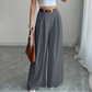 😍✨ Luźne spodnie garniturowe z wysokim stanem — eleganckie, z płynnym drapowaniem, dostępne w 10 kolorach 👖