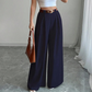 😍✨ Luźne spodnie garniturowe z wysokim stanem — eleganckie, z płynnym drapowaniem, dostępne w 10 kolorach 👖