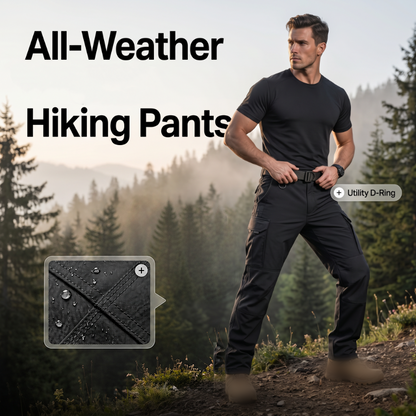 ❤️✨ Męskie spodnie trekkingowe z wieloma kieszeniami — wytrzymałe, ciepłe, praktyczne, dostępne w 4 kolorach 😍👖