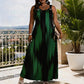 ⌛Limited-Time Offer-Women's Plus Size Sleeveless Striped Dress