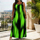 ⌛Limited-Time Offer-Women's Plus Size Sleeveless Striped Dress