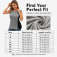 Women's Sleeveless Color-Block Ribbed Top
