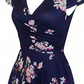 👗✨ Elegancka sukienka damska w kwiatowy wzór — kobiecy styl, wygoda i praktyczne kieszenie 🌸