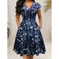 👗✨ Elegancka sukienka damska w kwiatowy wzór — kobiecy styl, wygoda i praktyczne kieszenie 🌸