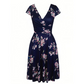 👗✨ Elegancka sukienka damska w kwiatowy wzór — kobiecy styl, wygoda i praktyczne kieszenie 🌸