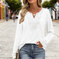 🌸Wyprzedaż 49%!✨Elegancka, Casual Bluza Damska – Kojący Dekolt w Szpic i Długi Rękaw dla Kobiet, które Kochają Wygodę i Styl