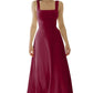 👗✨ Sukienka Maxi w kształcie litery A, Kwadratowy Dekolt, Bez Rękawów, Regulowany Sznurek z Tyłu — 11 Kolorów, XS-3XL 👗