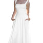 👗✨ Sukienka Maxi w kształcie litery A, Kwadratowy Dekolt, Bez Rękawów, Regulowany Sznurek z Tyłu — 11 Kolorów, XS-3XL 👗