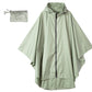 🌧️✨ Nieprzemakalny ponczo unisex, ultralekki 320 g, z kapturem, składany — trekking, jazda na rowerze, podróże — 9 kolorów ❤️