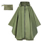 🌧️✨ Nieprzemakalny ponczo unisex, ultralekki 320 g, z kapturem, składany — trekking, jazda na rowerze, podróże — 9 kolorów ❤️
