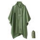 🌧️✨ Nieprzemakalny ponczo unisex, ultralekki 320 g, z kapturem, składany — trekking, jazda na rowerze, podróże — 9 kolorów ❤️