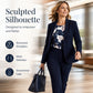 💼✨ Elegancki Komplet Damski (Marynarka, Bluzka, Spodnie) – Profesjonalny i Wygodny | S–5XL 👠