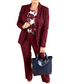 💼✨ Elegancki Komplet Damski (Marynarka, Bluzka, Spodnie) – Profesjonalny i Wygodny | S–5XL 👠