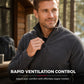Men's Polar Fleece Stand Collar Warm Sweatshirt