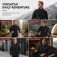 Men's Polar Fleece Stand Collar Warm Sweatshirt
