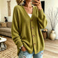 Women's V-Neck Oversized Knit Cardigan