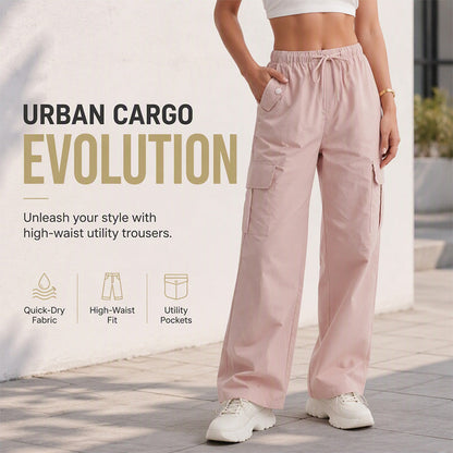 Hot Sale 50% OFF💖Quick-Dry Wide-Leg Cargo Pants
