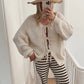 😍✨ Sweter z dzianiny z kokardkami z przodu, okrągłym dekoltem i rękawami typu balon — lekki, miękki, kobiecy — 6 kolorów, rozmiary S–2XL ❤️