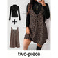 Flattering Layered Leopard Set