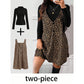 Flattering Layered Leopard Set