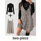 Flattering Layered Leopard Set