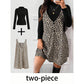 Flattering Layered Leopard Set