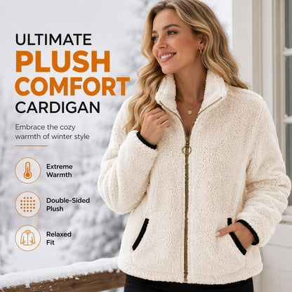 Women’s Casual Zip-Up Cardigan Jacket