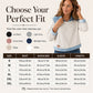 🍂 Last Day Sale 50% Off 👕 Women's Long Sleeve Denim Patchwork Sweatshirt