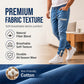 👖✨Bestseller - Denimowe joggersy o slim fit z elastyczną talią – łatwy styl zakładania i czysty, zwężany wygląd do codziennego noszenia