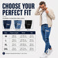 👖✨Bestseller - Denimowe joggersy o slim fit z elastyczną talią – łatwy styl zakładania i czysty, zwężany wygląd do codziennego noszenia
