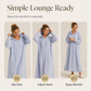 Women’s Casual Plush Hooded Lounge Dress