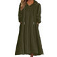 Women’s Casual Plush Hooded Lounge Dress