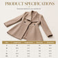 ⌛Limited-Time Offer-Women's Elegant Slim Fit Lapel Coat