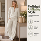 Women's Effortless Top & Wide-leg Pants Set